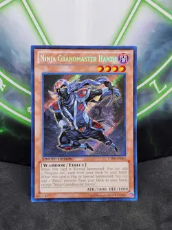 Yugioh Ninja Grandmaster Hanzo CT09-EN003 Secret Rare Limited Edition NM - Image 1