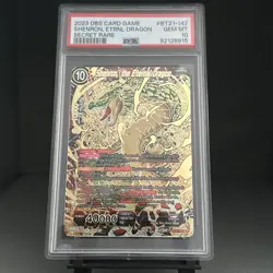 DBS Card Game Shenron Eternal Dragon Wild Resurgence BT21-147- PSA 10 - Image 1