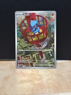 Pokemon TCG Riolu Illustration Mega Evolution Card Promo - Image 1