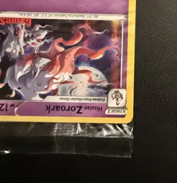 Pokemon Promo Hisuian Zoroark GameStop Exclusive - Stamped - Sealed Holo Card - Image 5