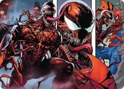 Carnage, Crimson Chaos Art Card - 47 / English / Near Mint - Image 1