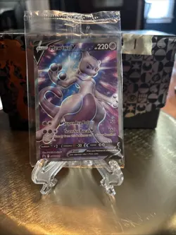 Mewtwo V SWSH229 SWSH: Sword & Shield Promo Cards Holo. SEALED! - Image 1
