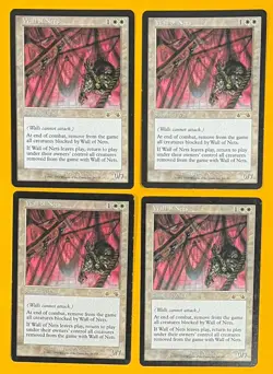 MTG WALL OF NETS (x4) Exodus (OldManMTG 011-598) - Image 1