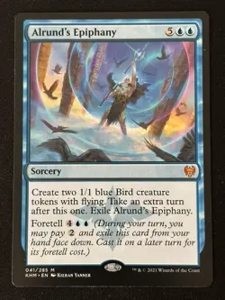 1x MTG Alrund's Epiphany - Kaldheim (KHM) #41 - Magic the Gathering - Image 1