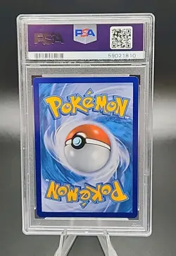 PSA 10 Gem Mint 2016 Pokemon Mew Mythical Coll. Black Star Full Art Promo XY110 - Image 2