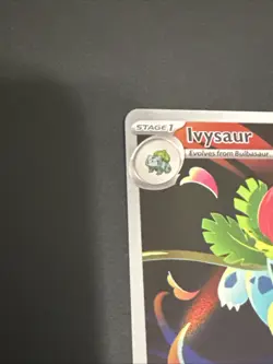 Ivysaur Illustration Rare 134/132 Near Mint Mega Evolution Pokemon TCG English - Image 3