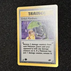 Ink Error Pokemon Gym Challenge 1st Edition Rare Erika's Kindness 103/132 | MINT - Image 4