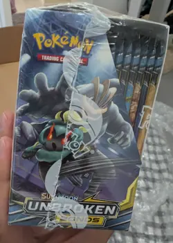Pokemon TCG Sun & Moon Unbroken Bonds Booster Box + ACRYLIC MAGNETIC CASE - Image 4