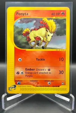 Pokemon TCG Aquapolis PONYTA Regular, Common - 102/147 - Image 1