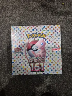 Japanese 151 Scarlet & Violet Pokemon TCG sv2a New & Sealed Booster Box 20 Packs 4521329346045 - Image 1