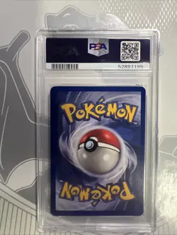 1999 POKEMON BASE SET SHADOWLESS RED CHEEKS #58 PIKACHU PSA 9 - Image 2