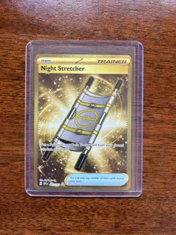 Pokemon Night Stretcher Trainer SV08 Surging Sparks Hyper Rare 251/191 - Image 1