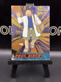 Professor Birch #3 Pokemon Topps Advanced 2003 HP Holo - Image 2