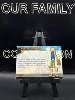 Professor Birch #3 Pokemon Topps Advanced 2003 HP Holo - Image 4