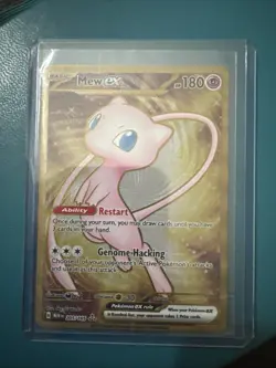 Pokemon TCG Mew EX 205/165 Metal NM+ Promo Scarlet & Violet 151 UPC Promo - Image 2