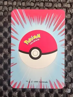 Gengar Pokemon 1999 Mini Deck Playing Cards 2.5x1.75in Four Of Spades Red - Image 2