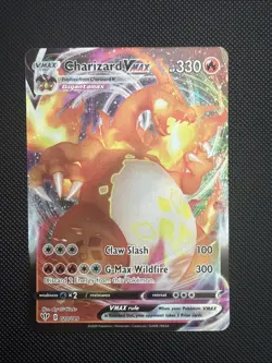 Pokemon Charizard VMAX Card - Darkness Ablaze 020/189 Holo Rare - Image 1