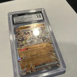 CGC 10 Cornerstone Mask Ogerpon EX 112/167 Full Art Double Rare Pokemon Card - Image 2