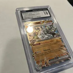 CGC 10 Cornerstone Mask Ogerpon EX 112/167 Full Art Double Rare Pokemon Card - Image 3
