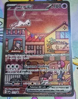 Mew EX 053 SV: Scarlet & Violet 151 UPC Promo Cards Holo NM Near Mint Clean - Image 1