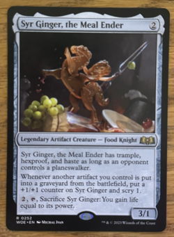 MTG Wilds of Eldraine, Syr Ginger, the Meal Ender - Image 1