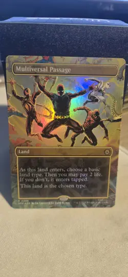 Multiversal Passage (Borderless) Marvel's Spider-Man Foil - Image 1