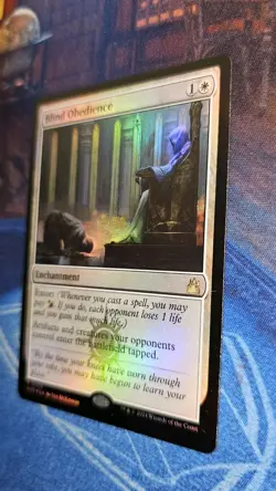 Blind Obedience Ravnica Remastered Foil - Image 3