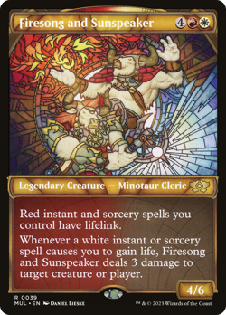 Firesong and Sunspeaker [Multiverse Legends] Magic MTG - Image 1