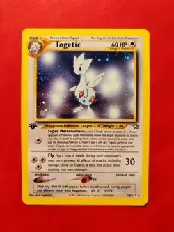 Togetic 16/111 Neo Genesis Holo 1st Edition Pokemon TCG - Image 1