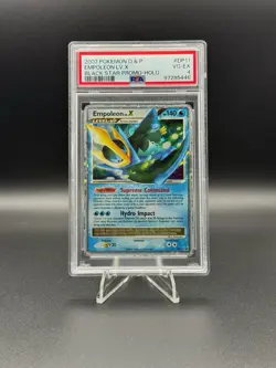 2007 POKEMON DIAMOND & PEARL BLACK STAR PROMOS #DP11 EMPOLEON LV.X PSA 4 - Image 1