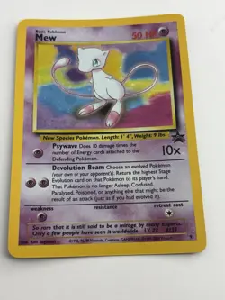 Mew 09/53 Wotc Black Star Promo Holo Rare Pokemon LP/NM - Image 5