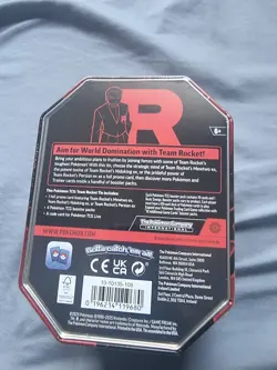 Pokemon Destined Rivals Team Rocket Mewtwo Ex Tin - Image 2