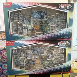 2X Pokemon Lucario Ex & Tyranitar Ex Premium Collection Prismatic Evolutions - Image 1