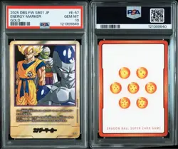 PSA10 Energy Marker E-57 Gold 27 Volume Cover Parallel Dragon Ball Card - Image 3