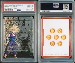 Energy Marker 01 Son Gohan Parallel Promo E01 10 Fusion World PSA10 Card - Image 3