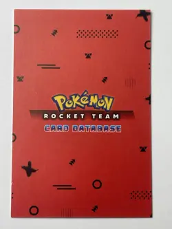 Pikachu Mewtwo Poncho - Gold Holo Box Hit - Team Rocket Card Database - Pokemon - Image 4