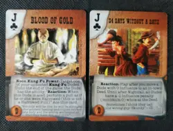 Deadlands Doomtown Boot Hill CCG Card Game Card Lot J Jack's Club's Mixed Rare - Image 1