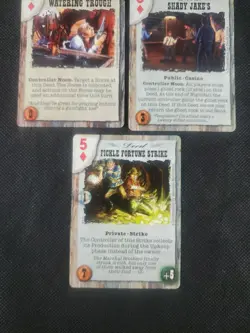 Deadlands Doomtown Boot Hill CCG Card Game Card Lot 5 Five's Diamond's Mixed - Image 4