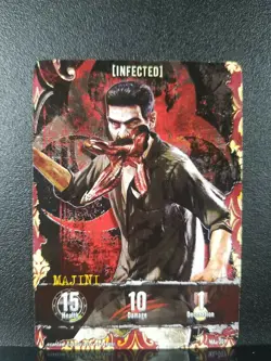 Resident Evil Deck Building Game 2010 Replacement Infected Majini Boss Card DBG - Image 1