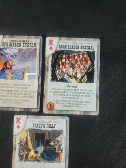 Deadlands Doomtown Boot Hill CCG Card Game Card Lot K King's Diamond's Mixed - Image 3