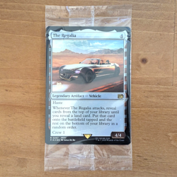 The Regalia - SEALED Pre-release Foil Stamped Promo - Final Fantasy MTG - Image 1