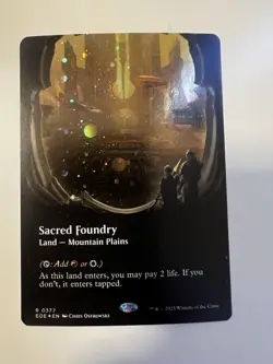 MTG | Sacred Foundry [Edge of Eternities] 🪐Galaxy FOIL✨ - Image 1