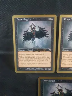 3x Crypt Angel Tom van de Logt 2001 World Championship NM Magic MTG See Pics - Image 2