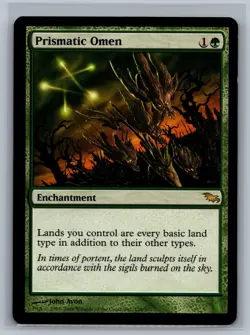 Magic The Gathering Shadowmoor Prismatic Omen #126/301 MTG TCG CCG - Image 1