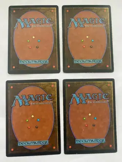 Magic the Gathering MTG - 4x Terror = 2x Fourth Edition MP/HP + 2x Revised MP - Image 2