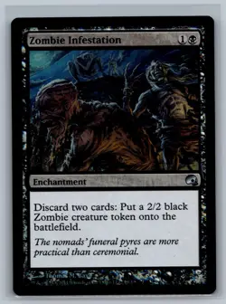 Magic MTG Premium Deck Series: Graveborn Zombie Infestation #19/30 Foil TCG CCG - Image 1