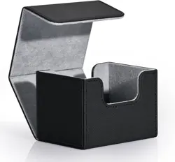 Luxury Leather MTG Card Deck Box with Magnetic Closure & Water Resistance - Image 3