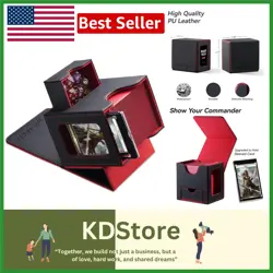 MTG Commander Deck Box & Organizer with Display & Dice Tray - Image 1