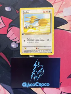Carte Pokemon Francais Wizard Set De Base Doduo 48/102 Edition 1 Ed1 First - Image 1