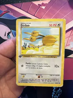 Carte Pokemon Francais Wizard Set De Base Doduo 48/102 Edition 1 Ed1 First - Image 2